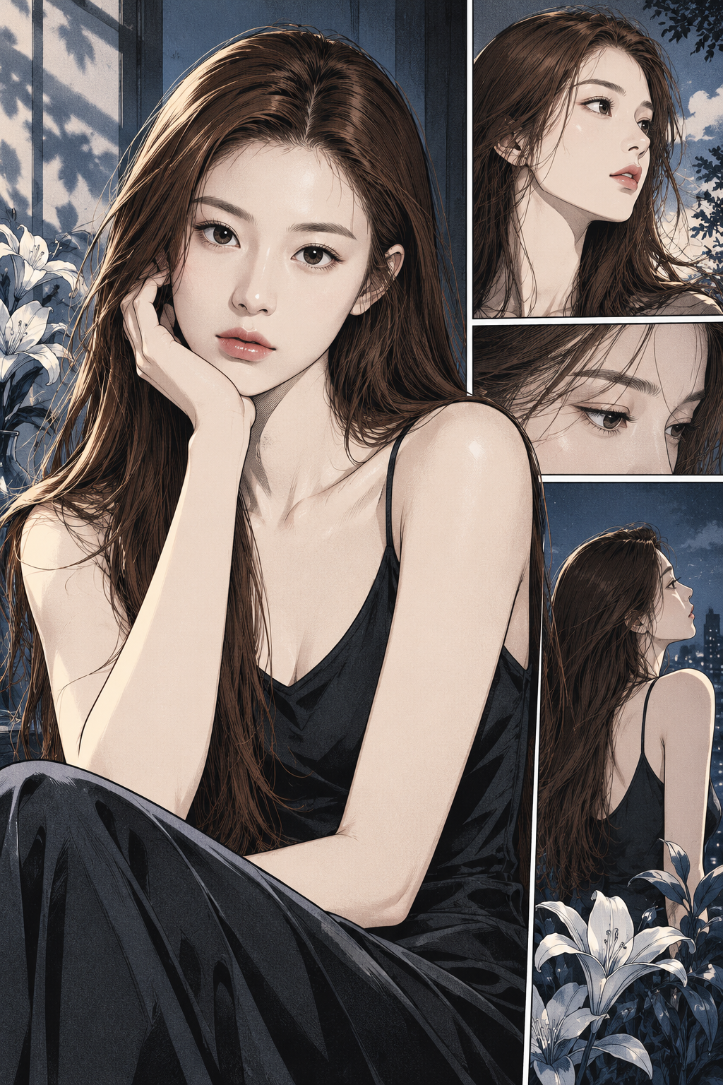 原创日系漫画风格生成模板 — AI image creation
