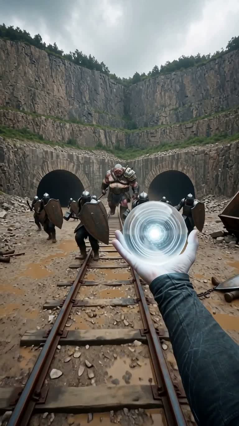 磁场矿坑困兽 — AI video creation
