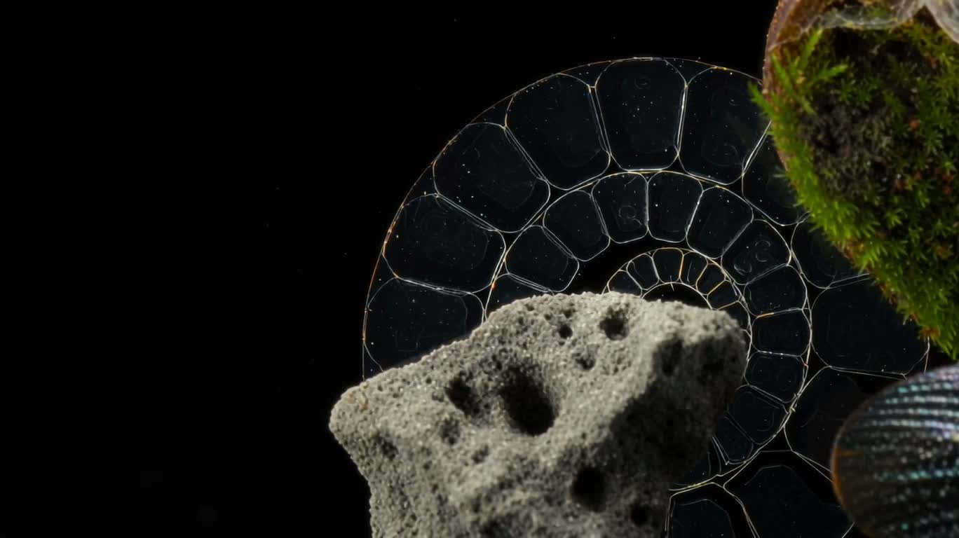微細な自然標本 — AI video creation