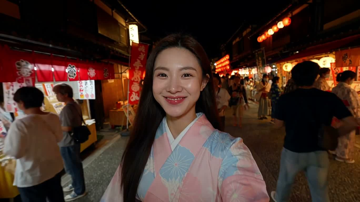 灯笼祭典夜游 — AI video creation