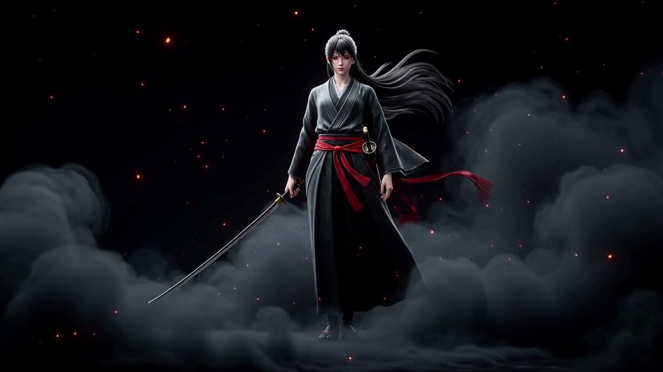 赤影虚空·女浪人终结斩 — AI video creation