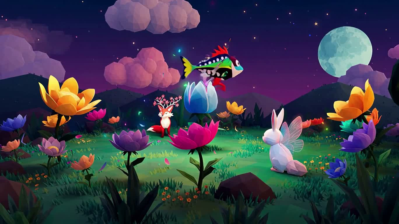 Giấc mơ cổ tích của linh thú xứ hoa