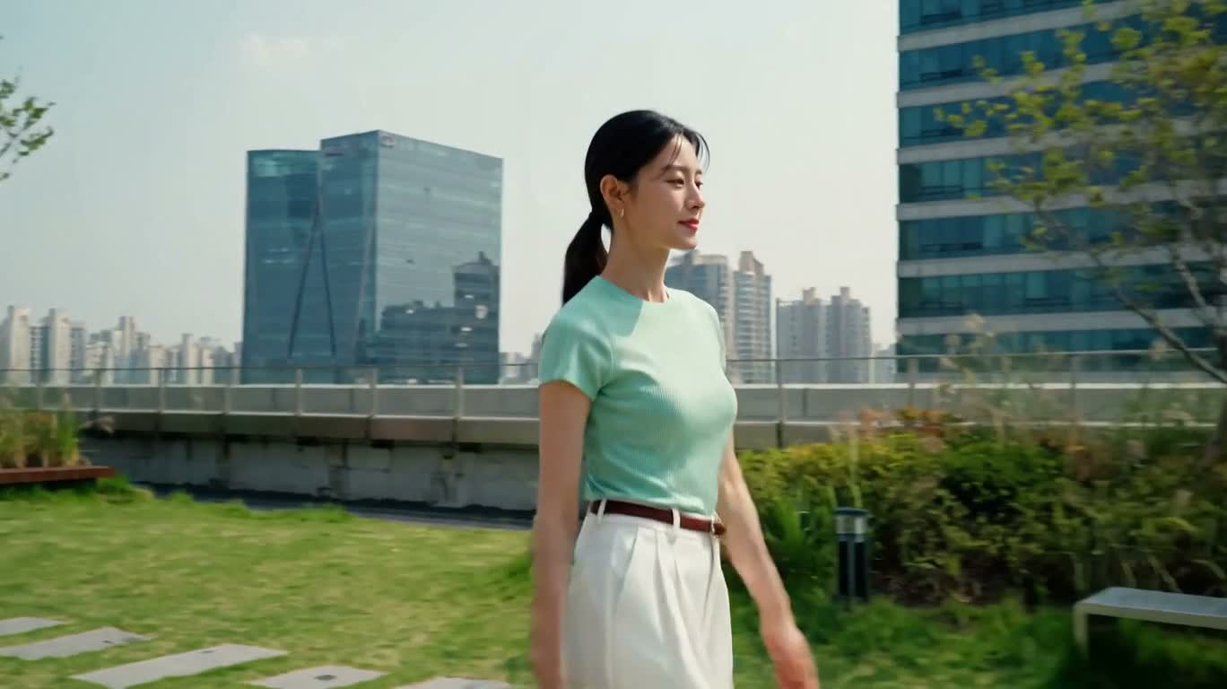 屋顶花园的烫椅插曲 — AI video creation