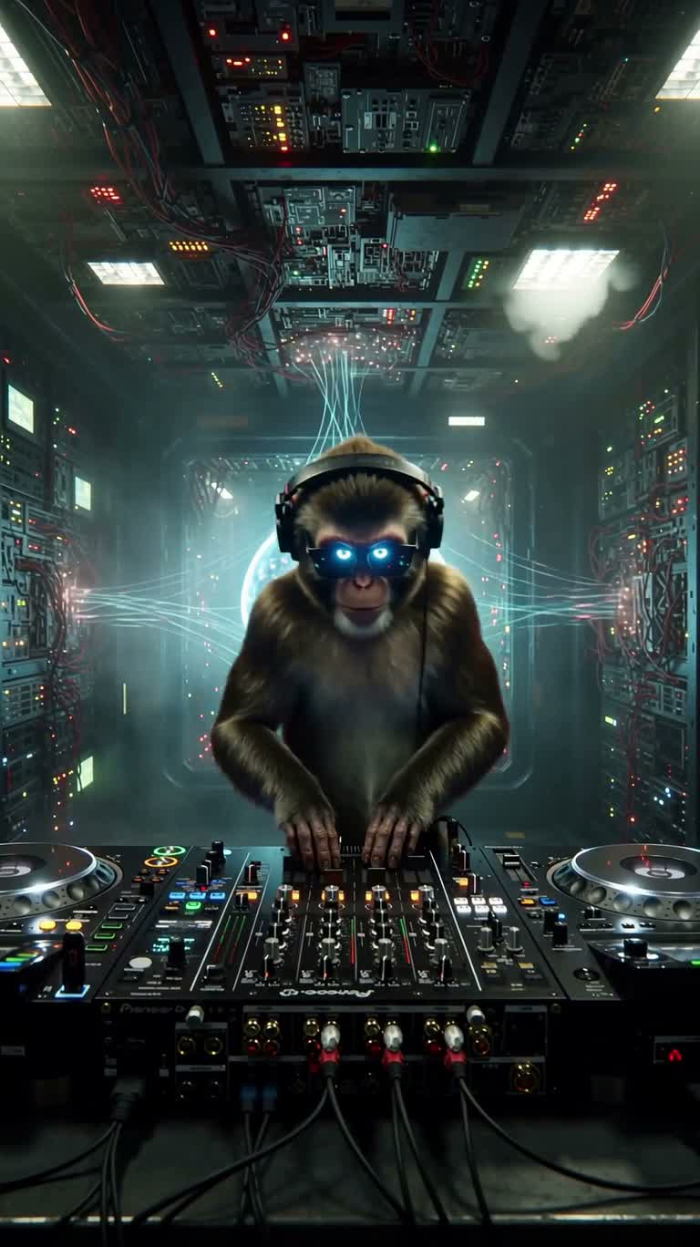 奇异点末日机房的未来猴王DJ