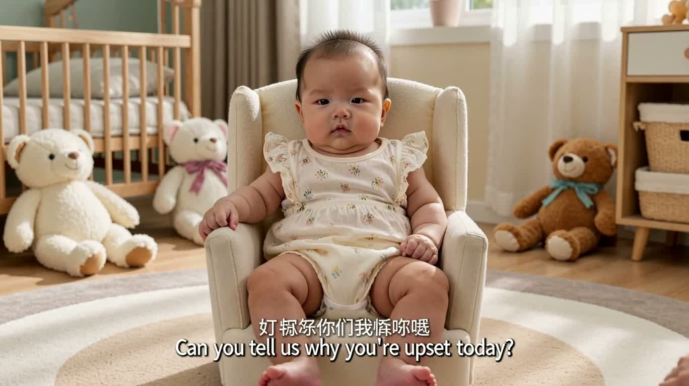 Milky News: Baby's Diaper Change Protest — AI video creation