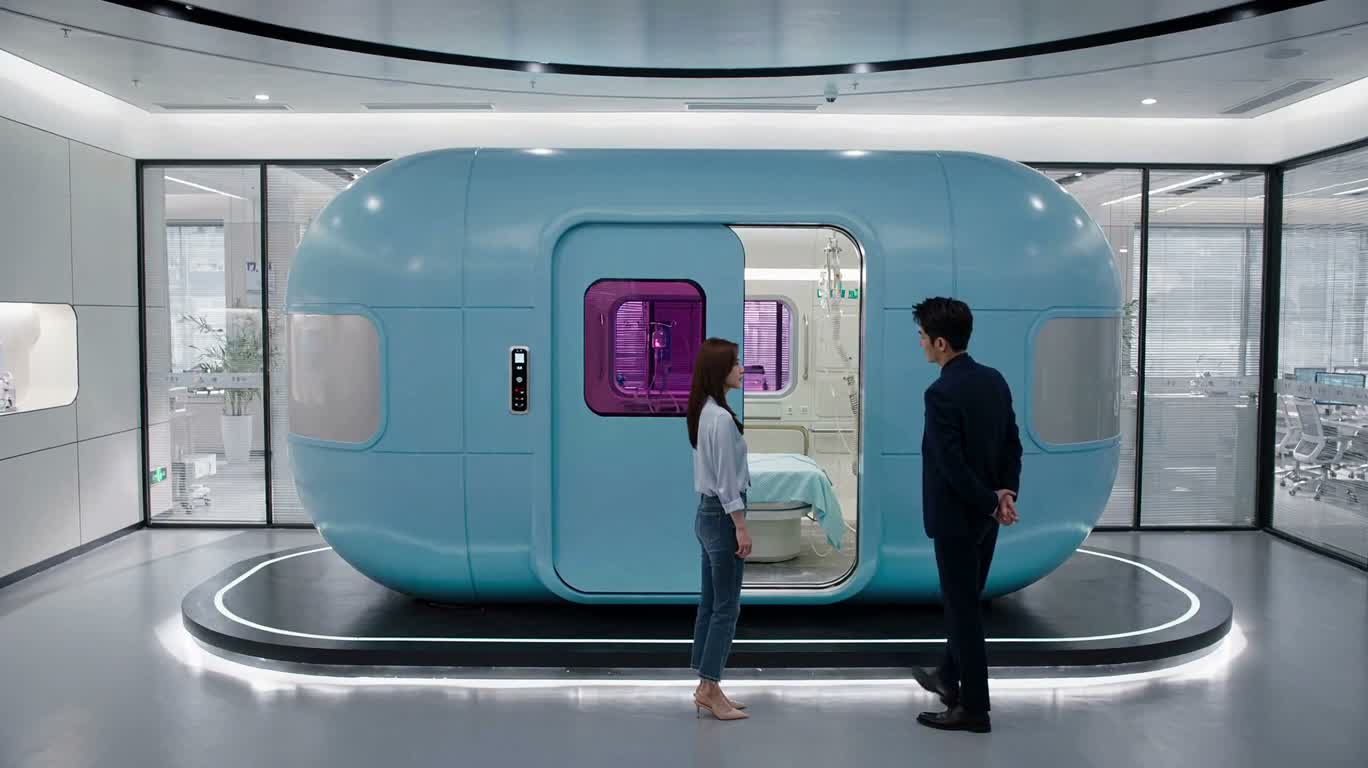 未来医疗舱 — AI video creation