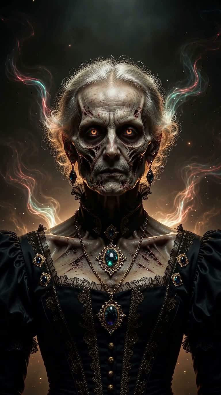 Pháp sư triệu hồn Gothic thời Victoria — AI video creation