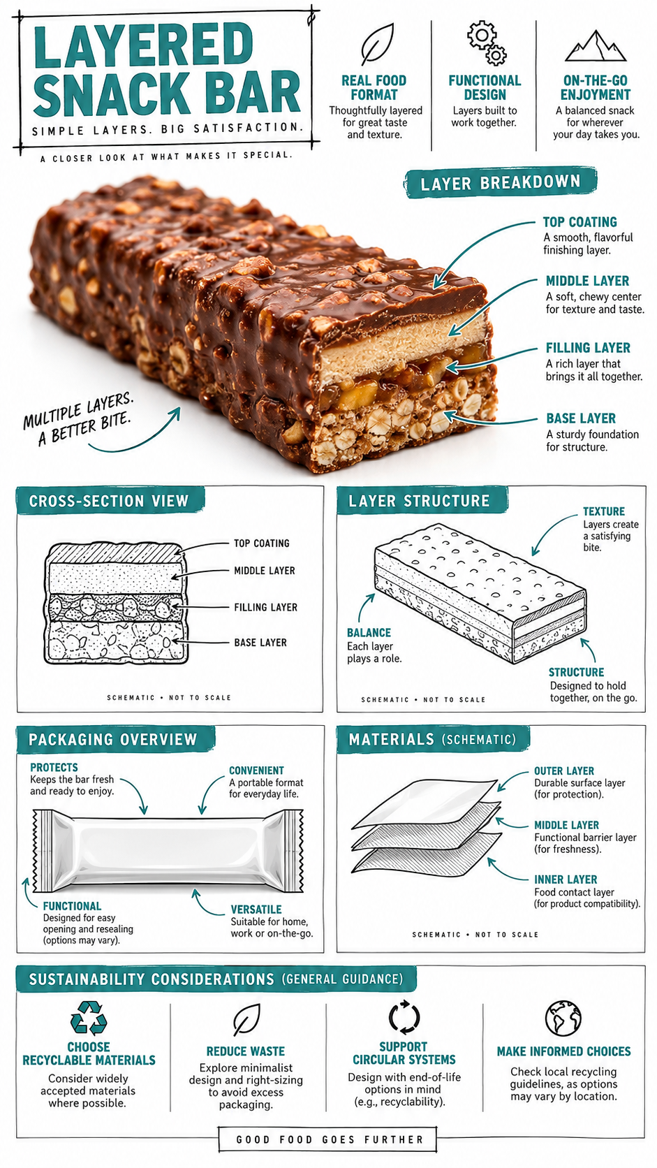 食品工程蓝图风格产品拆解图 — AI image creation