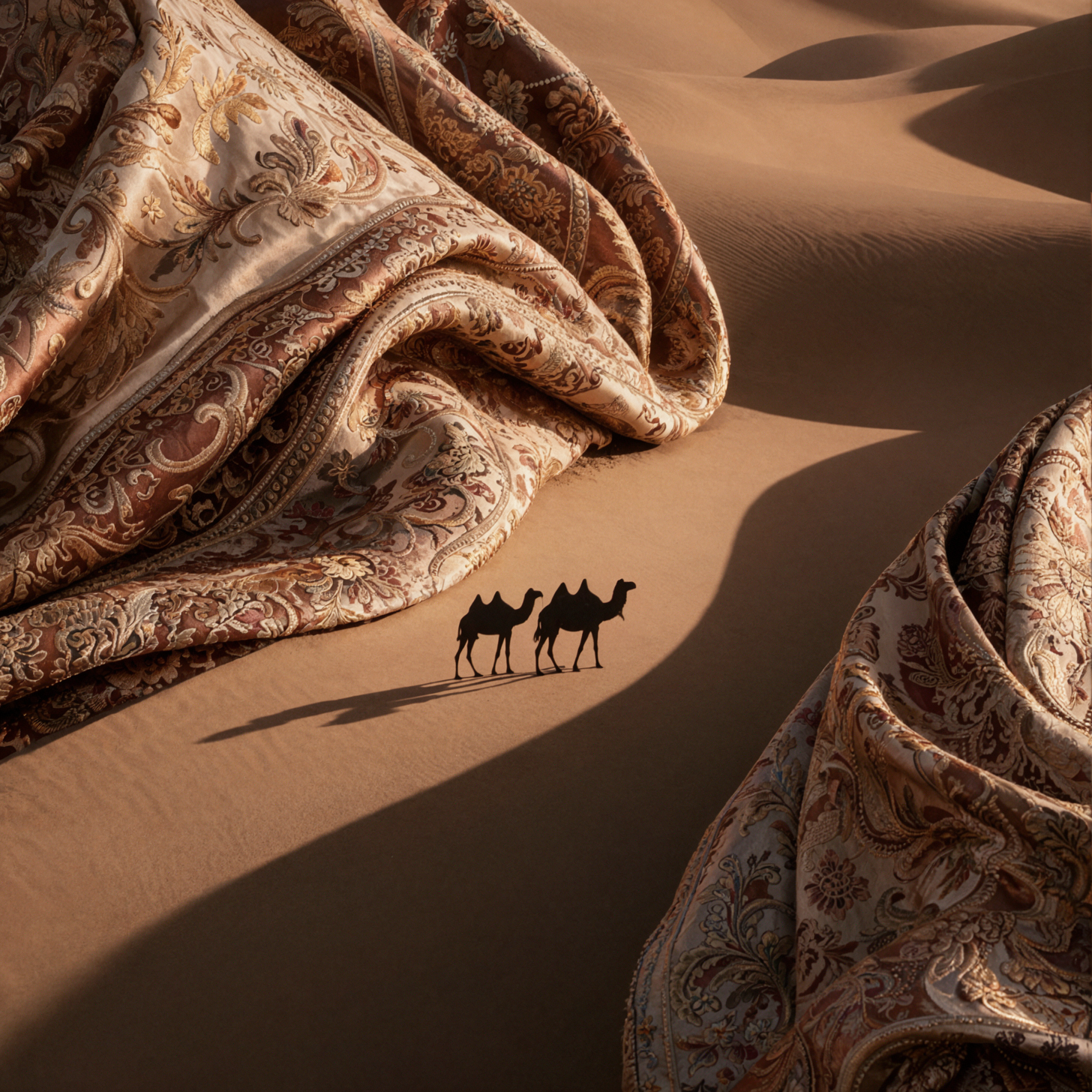 Brocade Dunes · Architecture Magazine — AI image creation