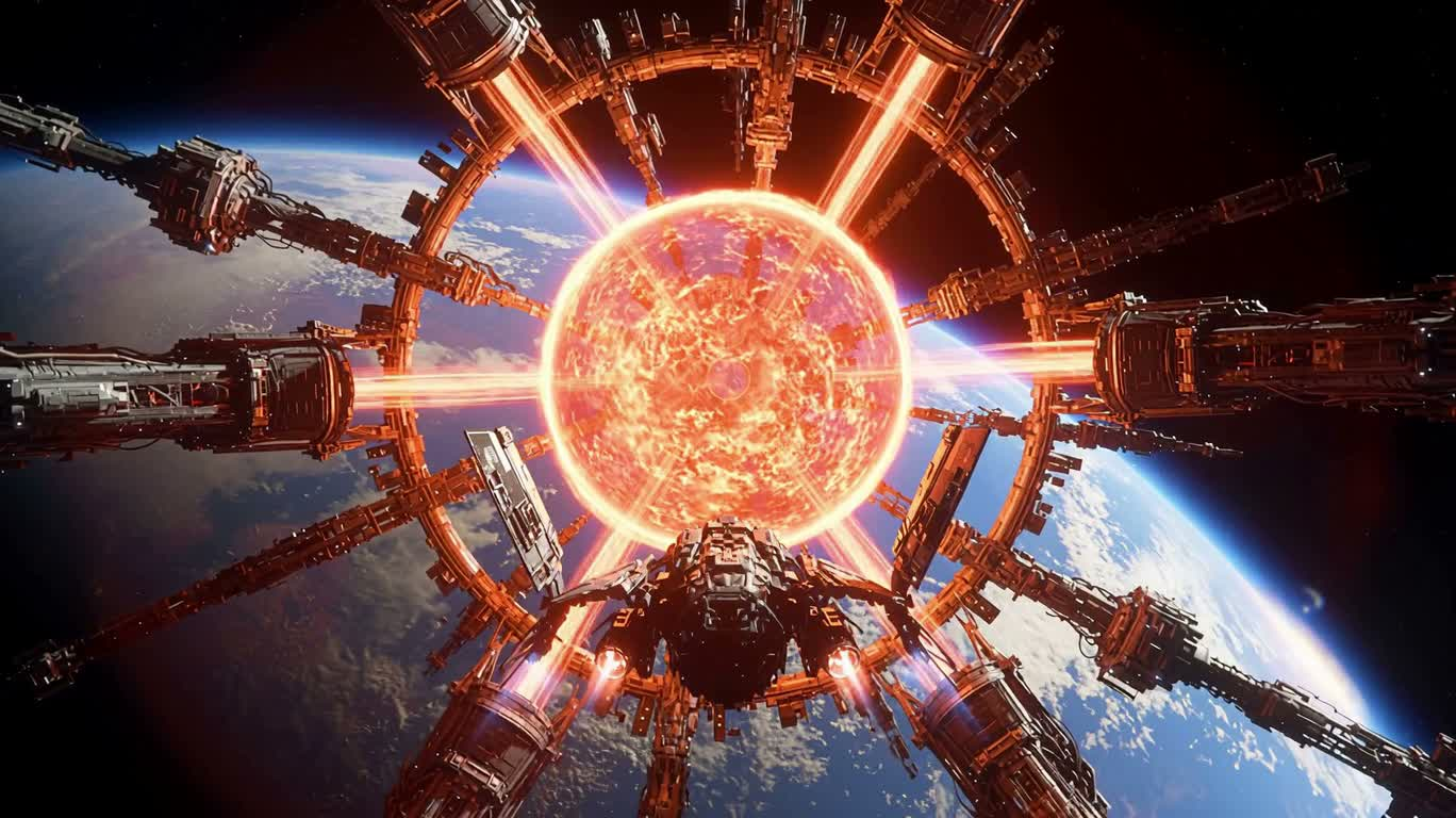 逃离失控恒星等离子风暴