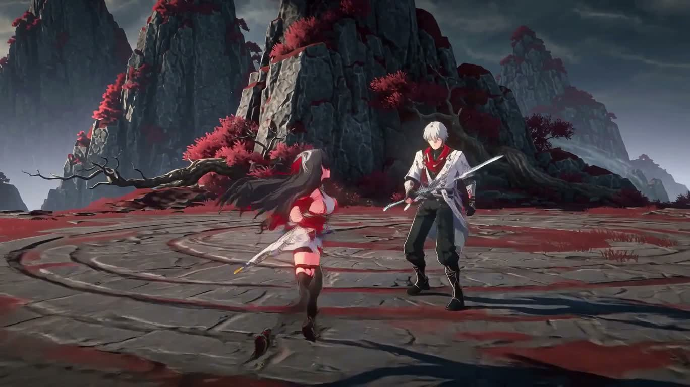 Dynamic Duel in Fantastical Light — AI video creation