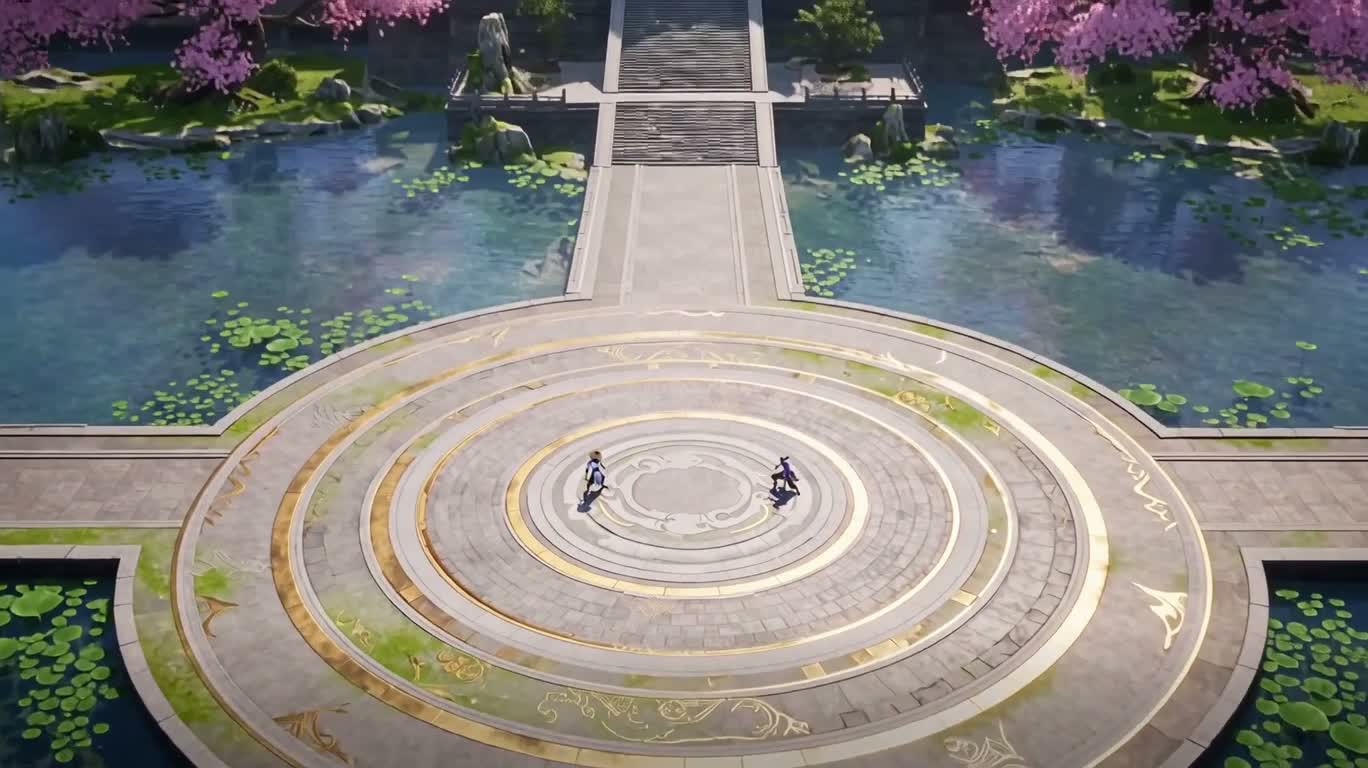 樱花魔阵巅峰对决 — AI video creation