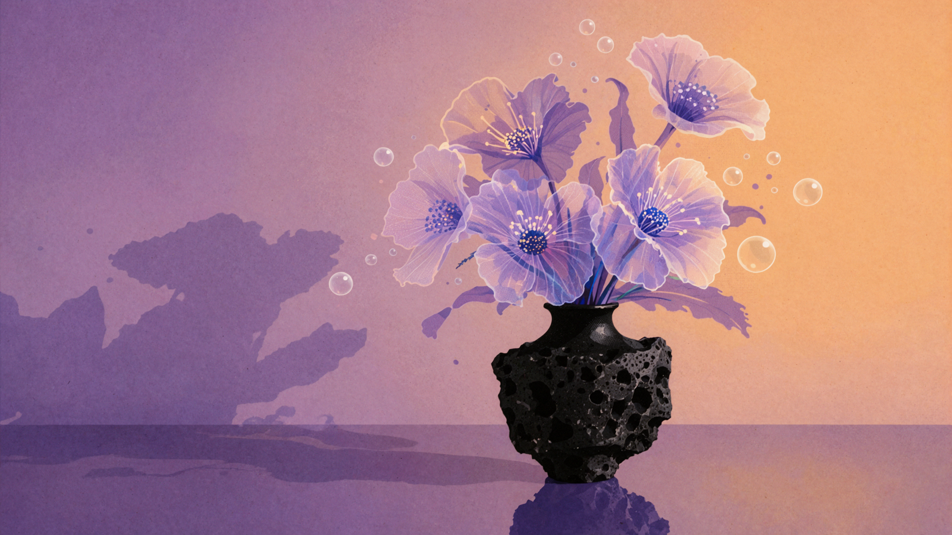 Bouquet des abysses · Risographie