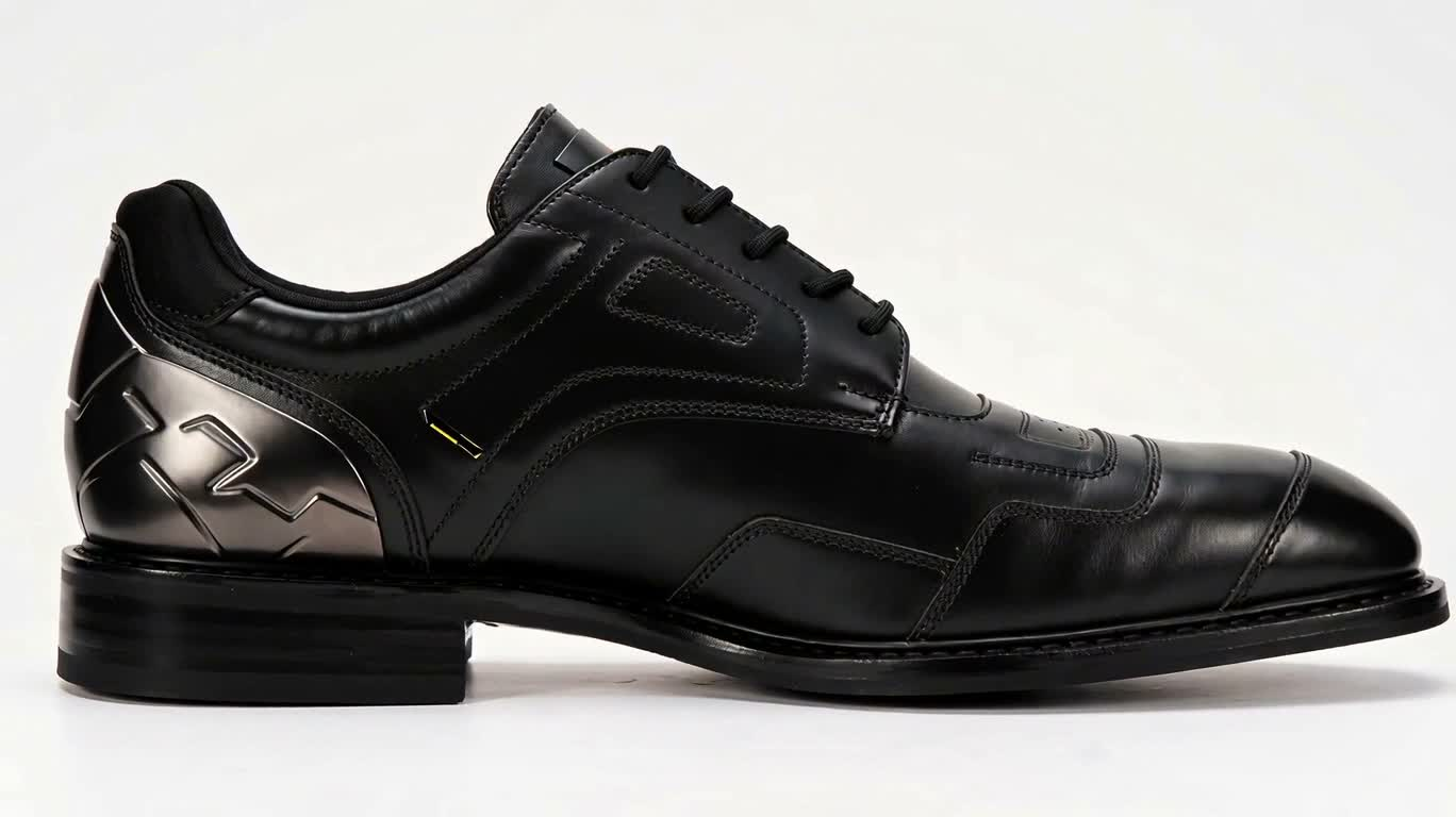 Hyper-realistic Heroic Luxury Shoe Display