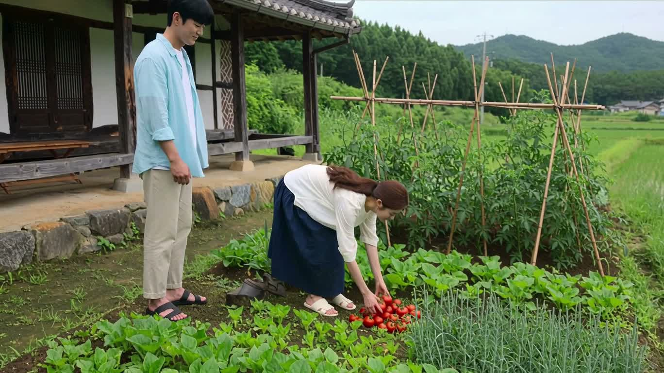 乡野番茄意面与夏日午餐 — AI video creation
