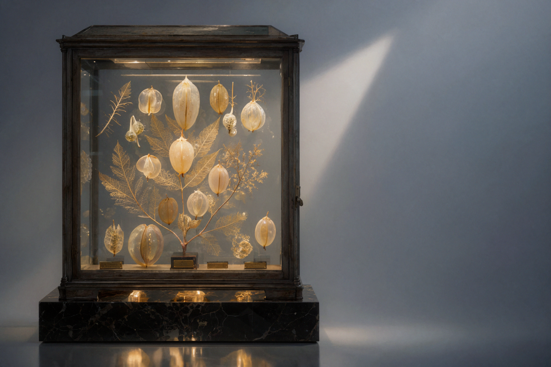 金色の植物標本 · ファンタジーコンセプト — AI image creation