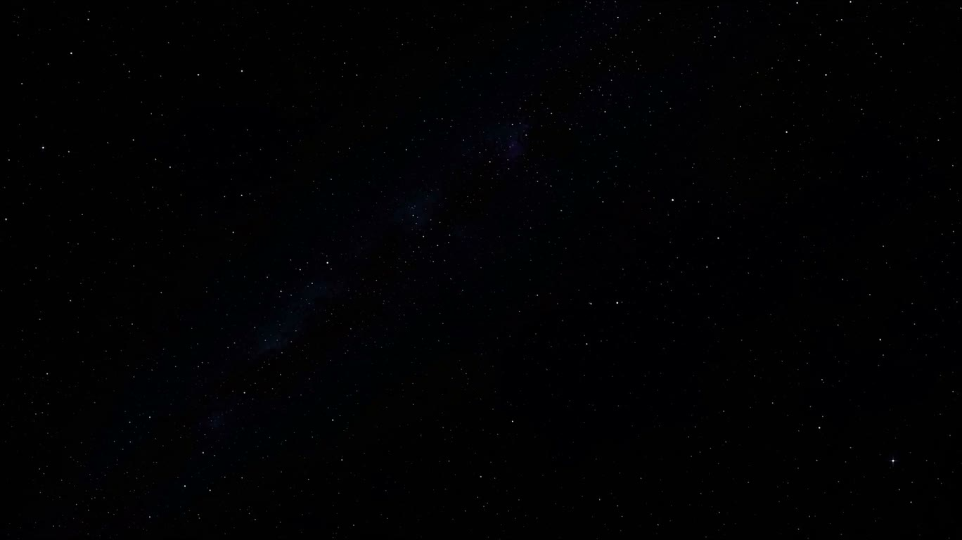 カラフルな星雲の爆発
