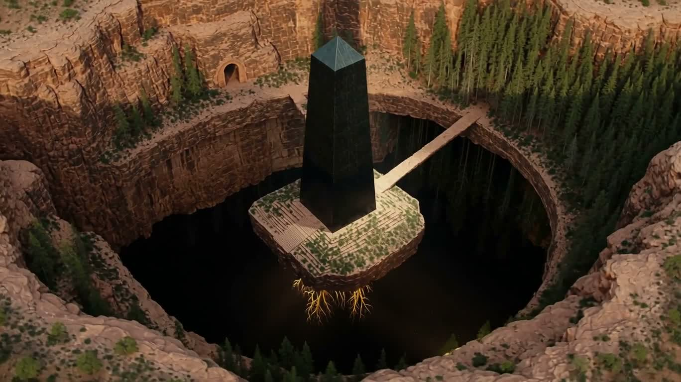 虚空映照的悖论峡谷 — AI video creation