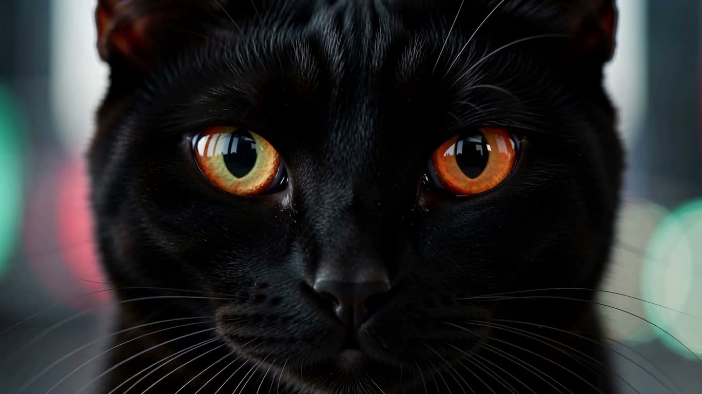 Illusion œil-de-chat Art déco violet menthe