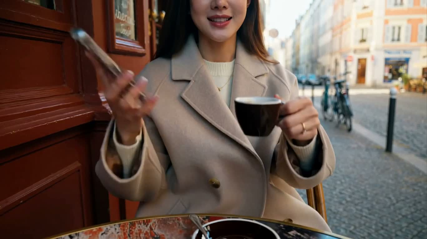 카페에서의 느린 공개