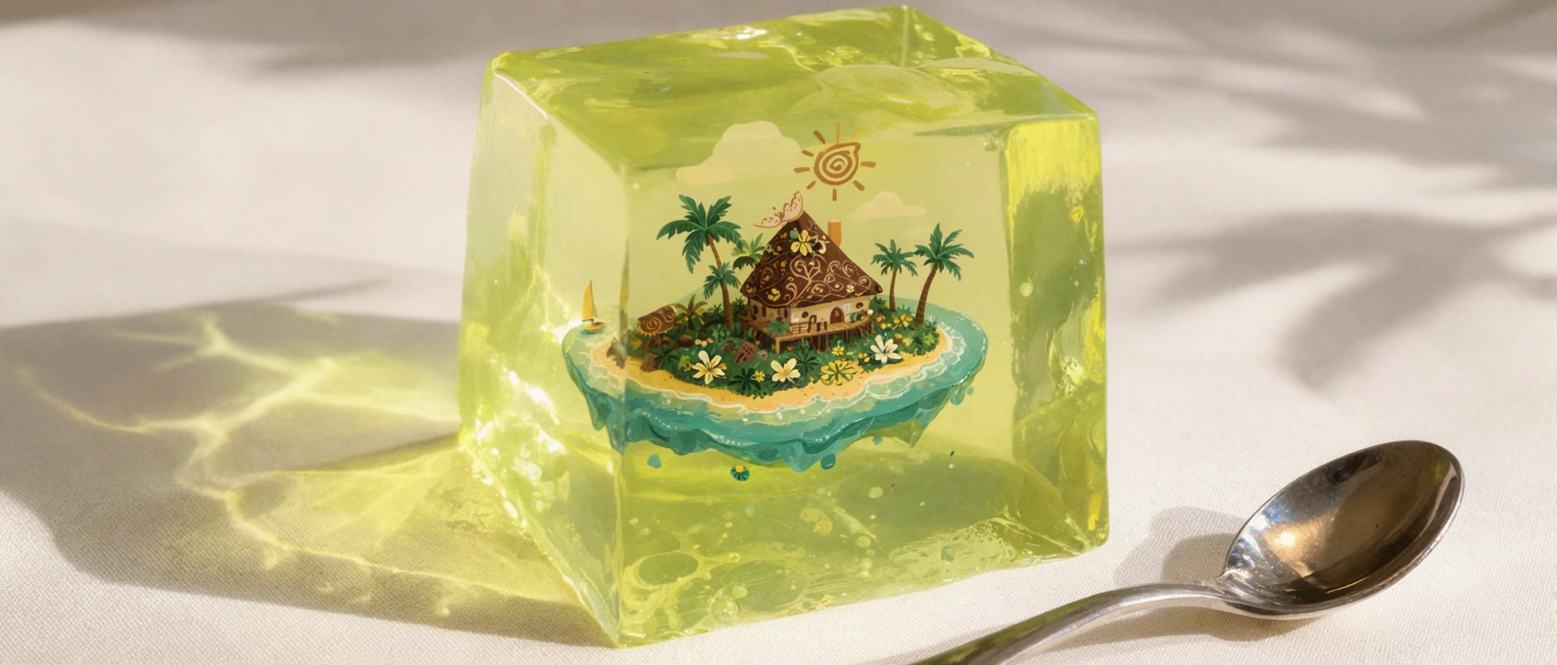 Jelly Island · Folk Fairy Tale — AI image creation
