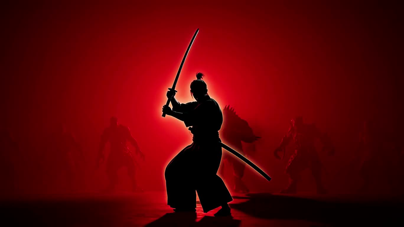 赤影武者:群魔突袭 — AI video creation