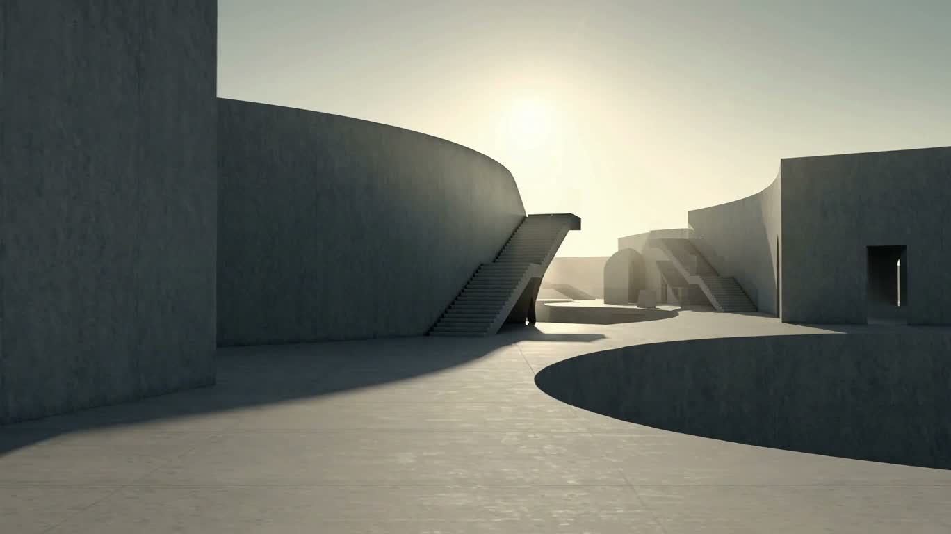 柔らかな弧の夢 — AI video creation