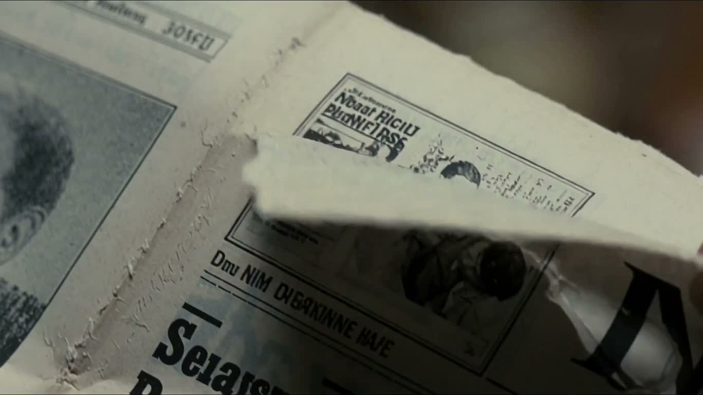 The Instant of Tearing Newspaper — AI video creation