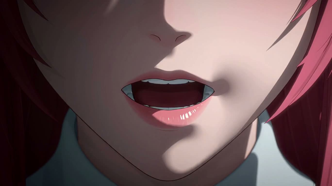 粉发少女的决意冲锋 — AI video creation