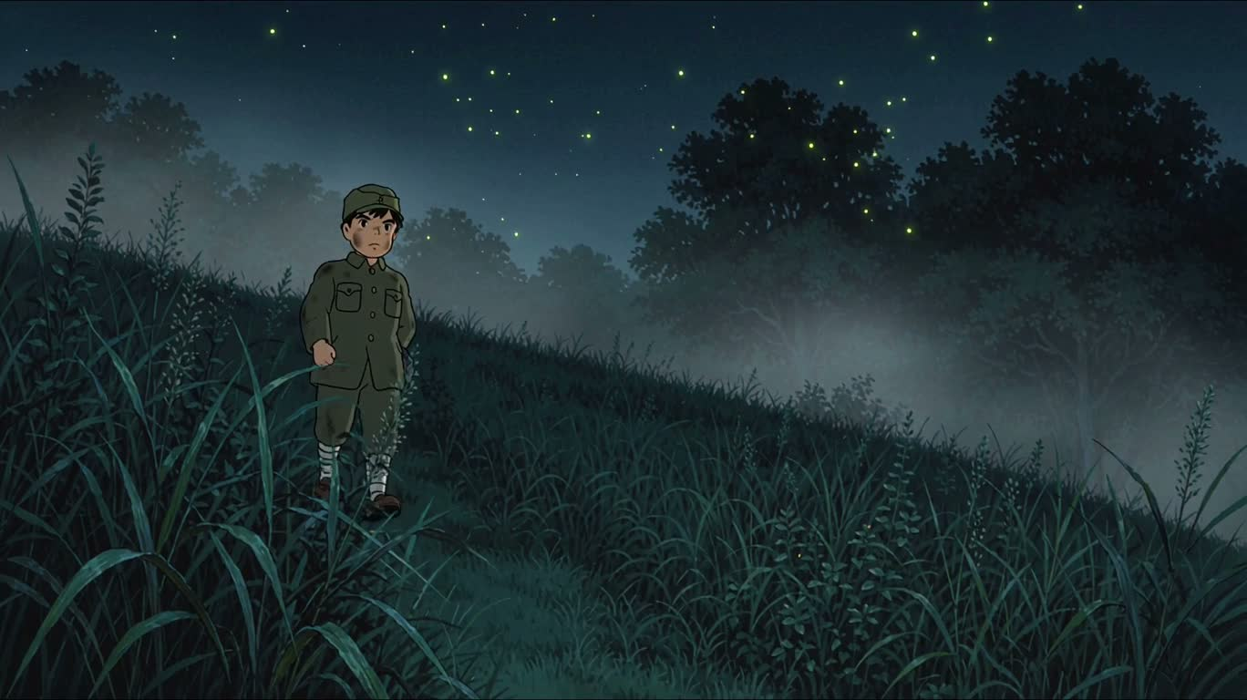 雾岭萤火夜行