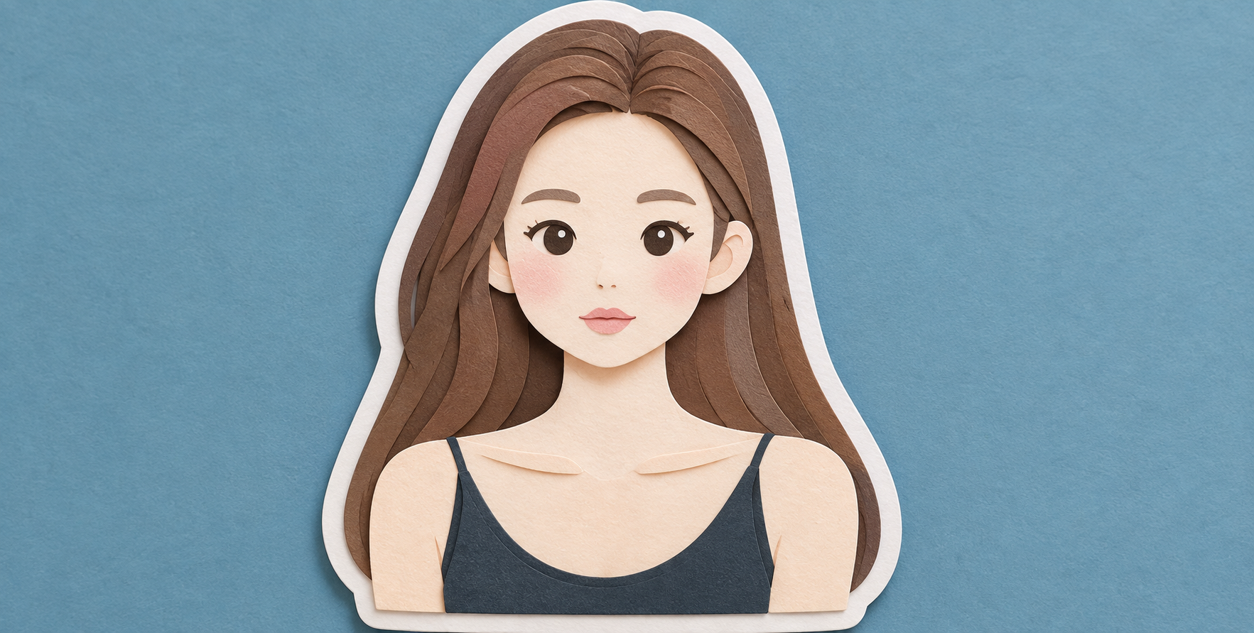 手工纸雕层叠插画风格 — AI image creation