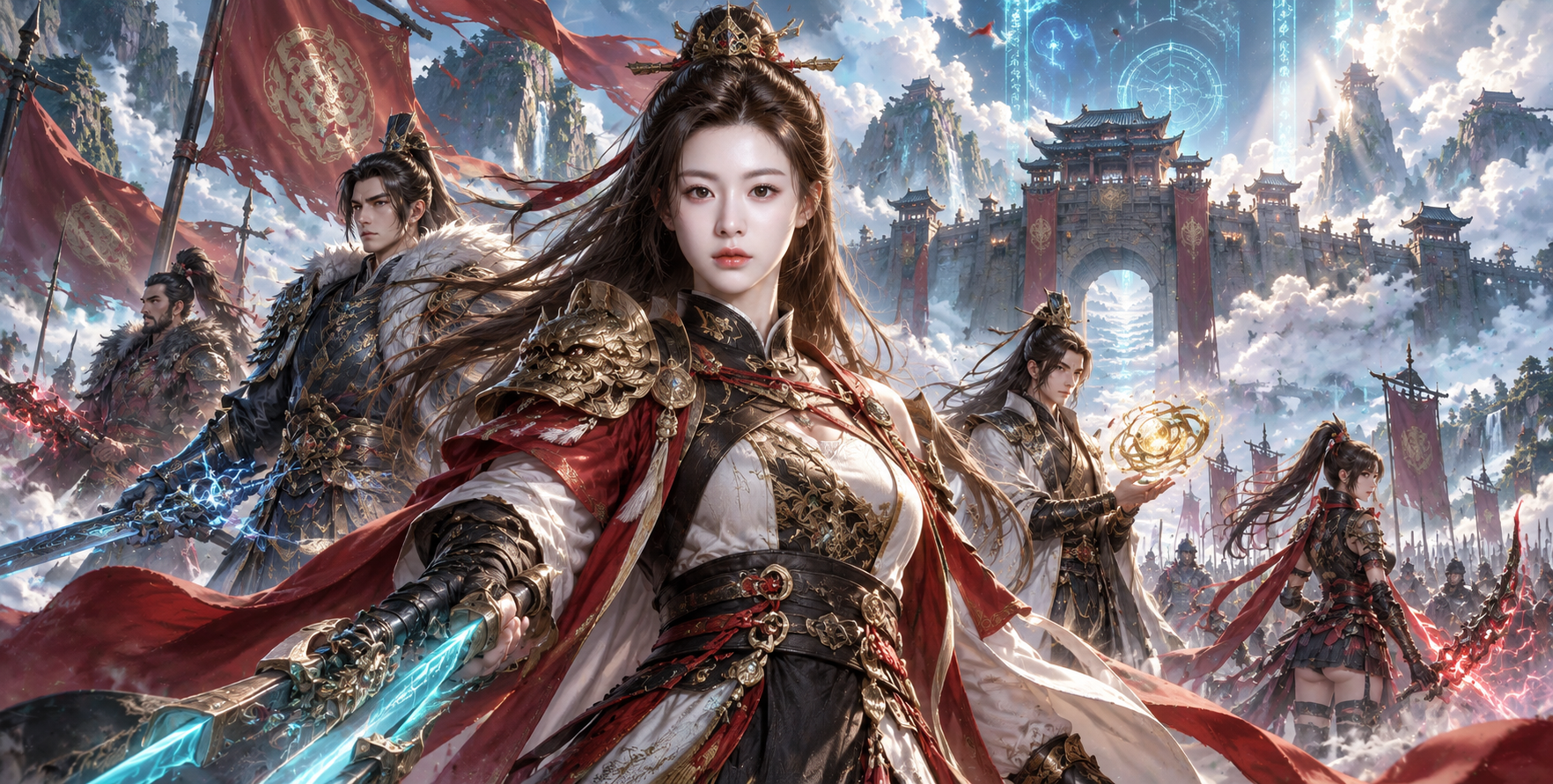 神话三国战术世界 — AI image creation