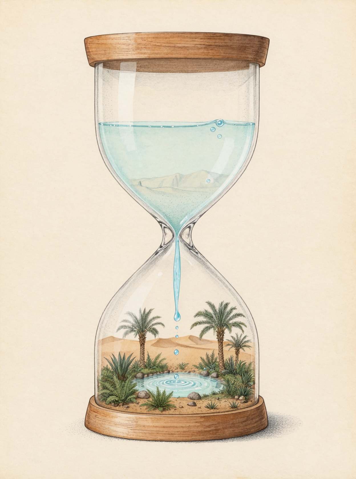 Hourglass Oasis · Natural Science