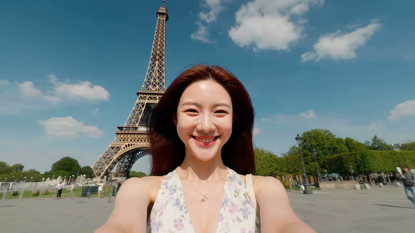 巴黎一日旅行手记 — AI video creation