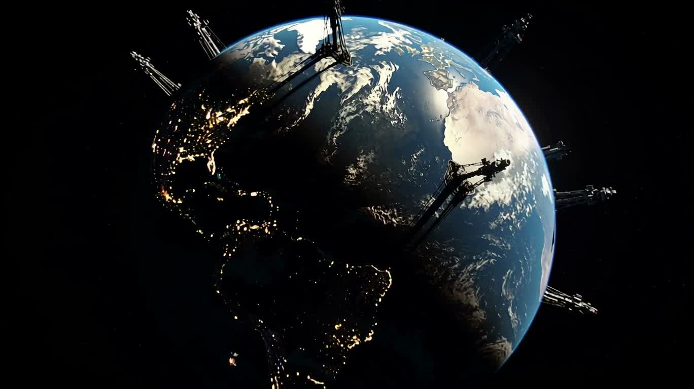 裂世飞行：星球熔裂之旅 — AI video creation