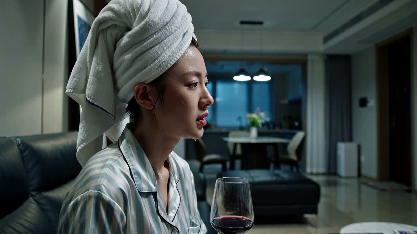 Monologue de dégoût dans un appartement aux tons froids — AI video creation