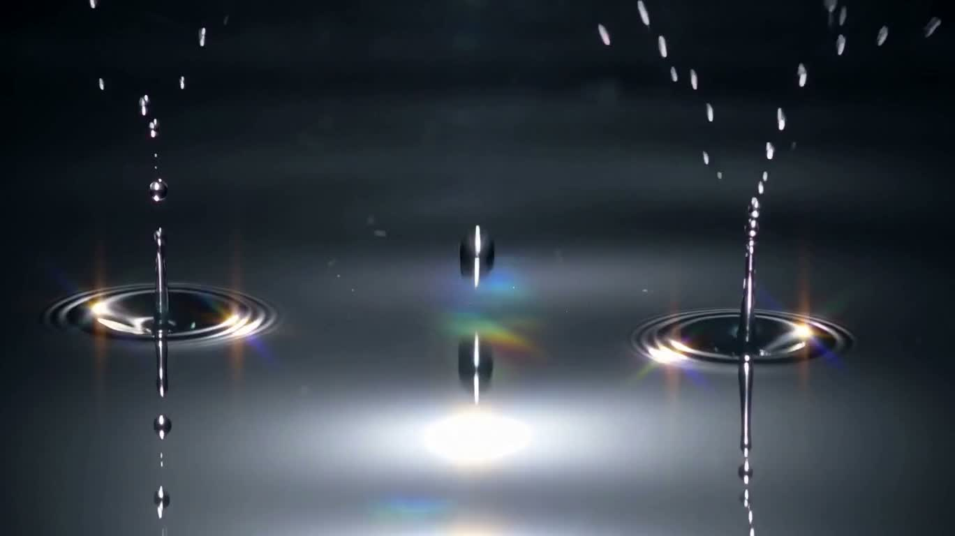 月雨映波 — AI video creation