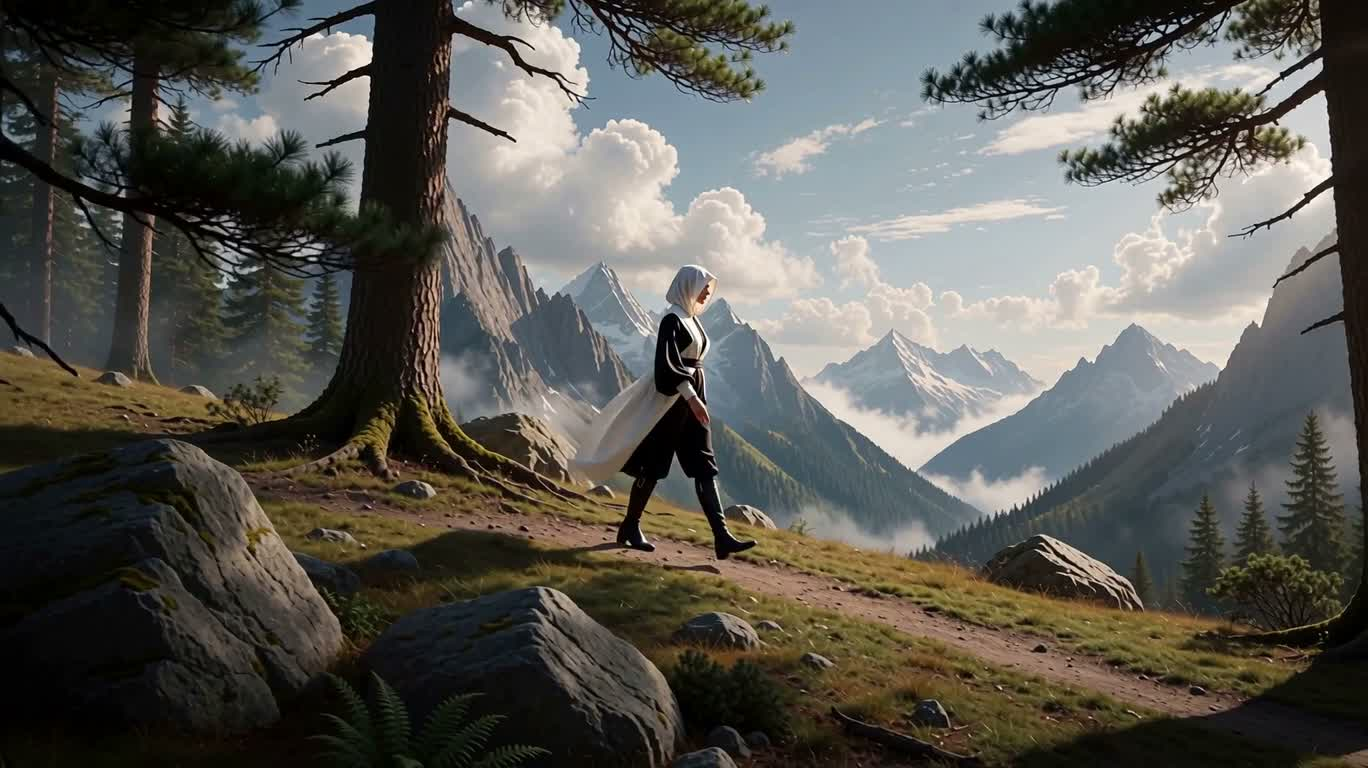 山境旅者:幻想绘景