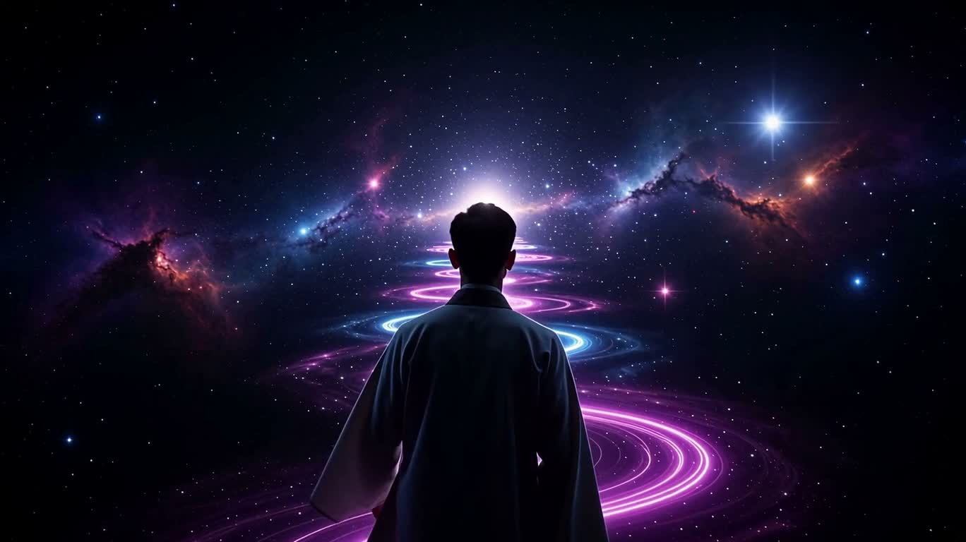 At the End of the Purple Galaxy