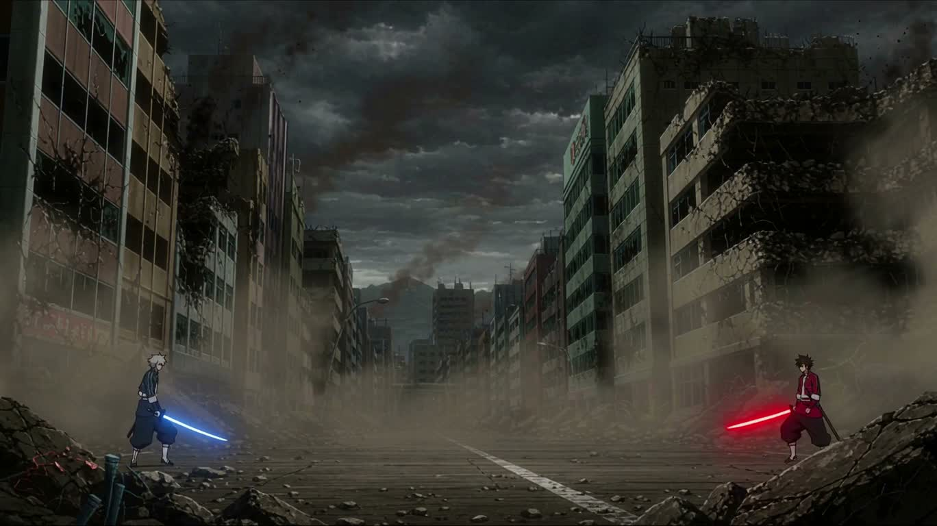 废墟之城:双刃决战 — AI video creation