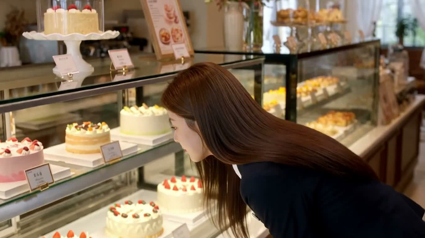 Strawberry Cake by the Window