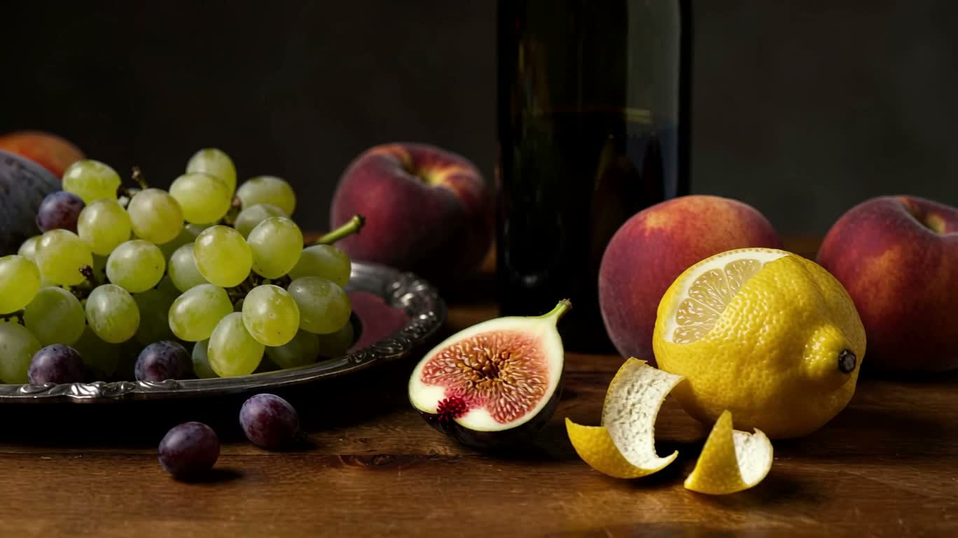 Nature morte à la bougie