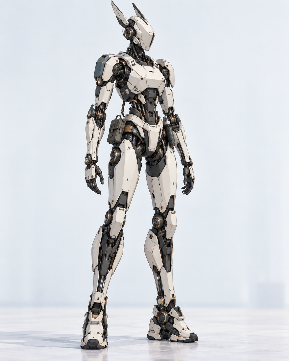 都市漫步的日常抽象机甲 — AI image creation