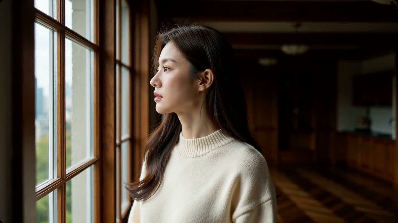 창가의 응시