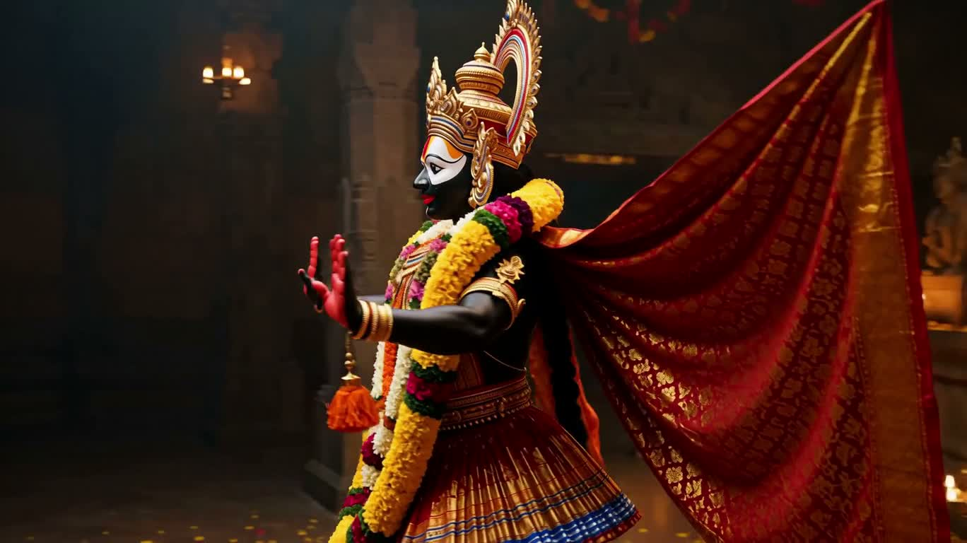 霓彩 Theyyam 圣舞