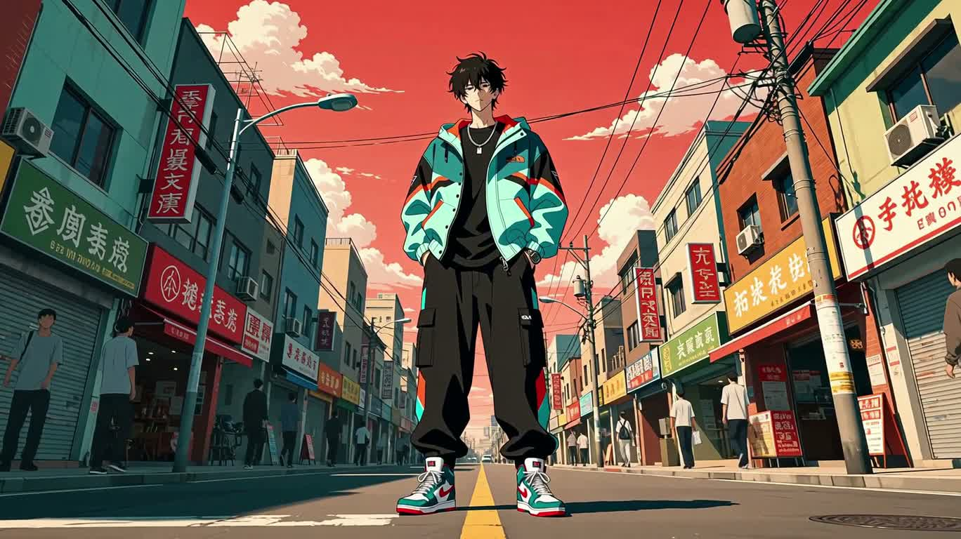 赤空街头跃动