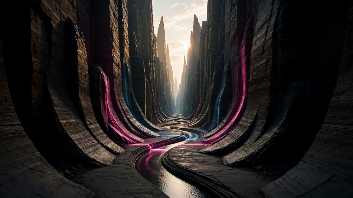 Каньон света