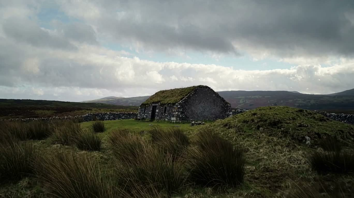 Medieval Charm of a Scottish Blackhouse — AI video creation