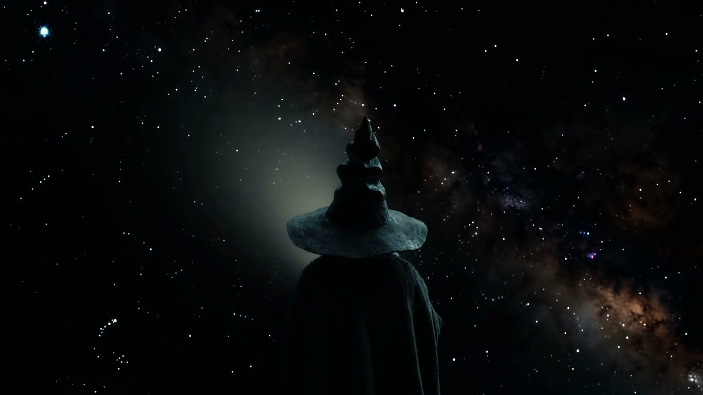 凝视无尽宇宙深渊 — AI video creation