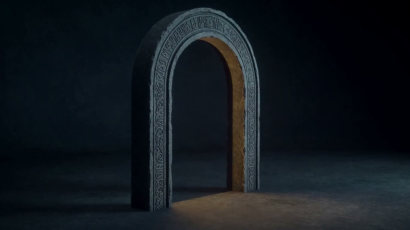Le portail magique éveillé